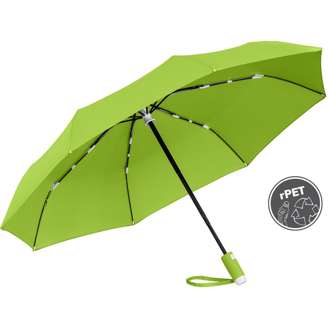 AOC FARE Whiteline Folding Umbrella | 9 Colours | Auto Open | 98cm Canopy | Custom Print