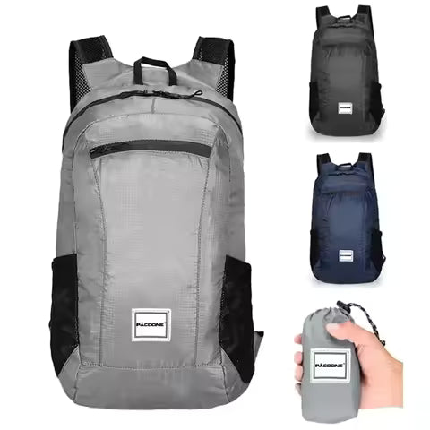 Holiday Travel Backpack - Super Compact Foldable
