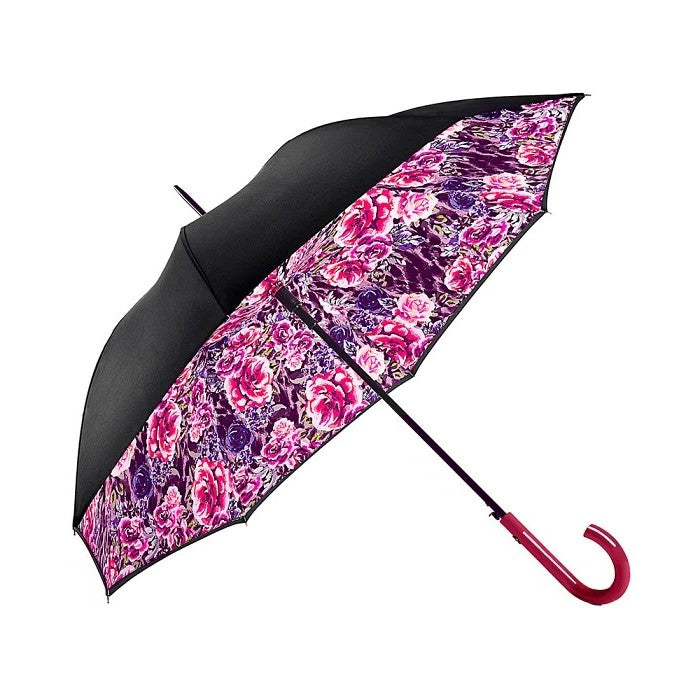Fulton Bloomsbury Auto Walking Umbrella - Show Stopper | Double Canopy | Hidden Inner Print