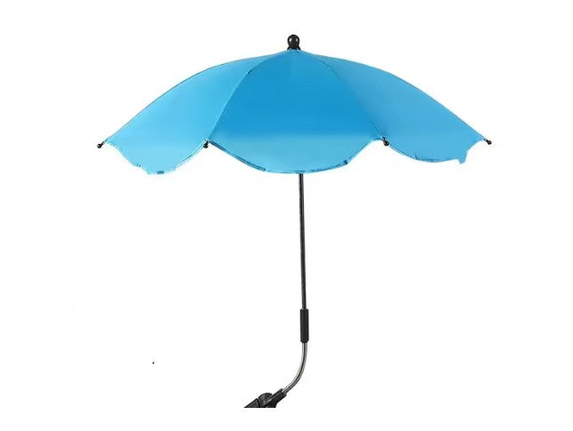 Children's UV Buggy Parasol Umbrella with Clamp - Blue - Umbrella World