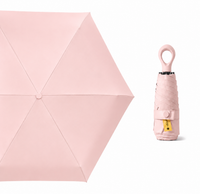 UW UPF 50+ Compact Travel Umbrella - Loop Hook