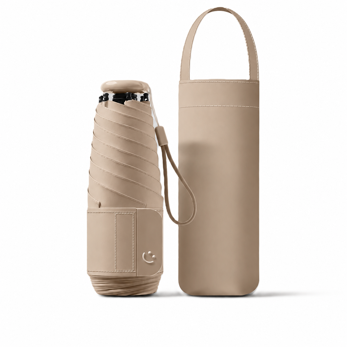 UW UPF 50+ Mini Compact Travel Umbrella | Pocket Size 17cm | Sun &amp; Rain | Just 220g