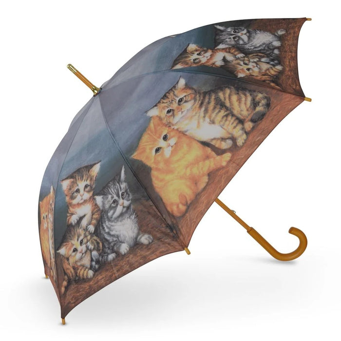 Cascada Collection New 'Playful Kittens' Ladies Walking Umbrella