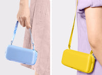 Cased UPF 50+ Compact Mini Flat Travel Umbrella