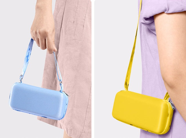 Cased UPF 50+ Compact Mini Flat Travel Umbrella