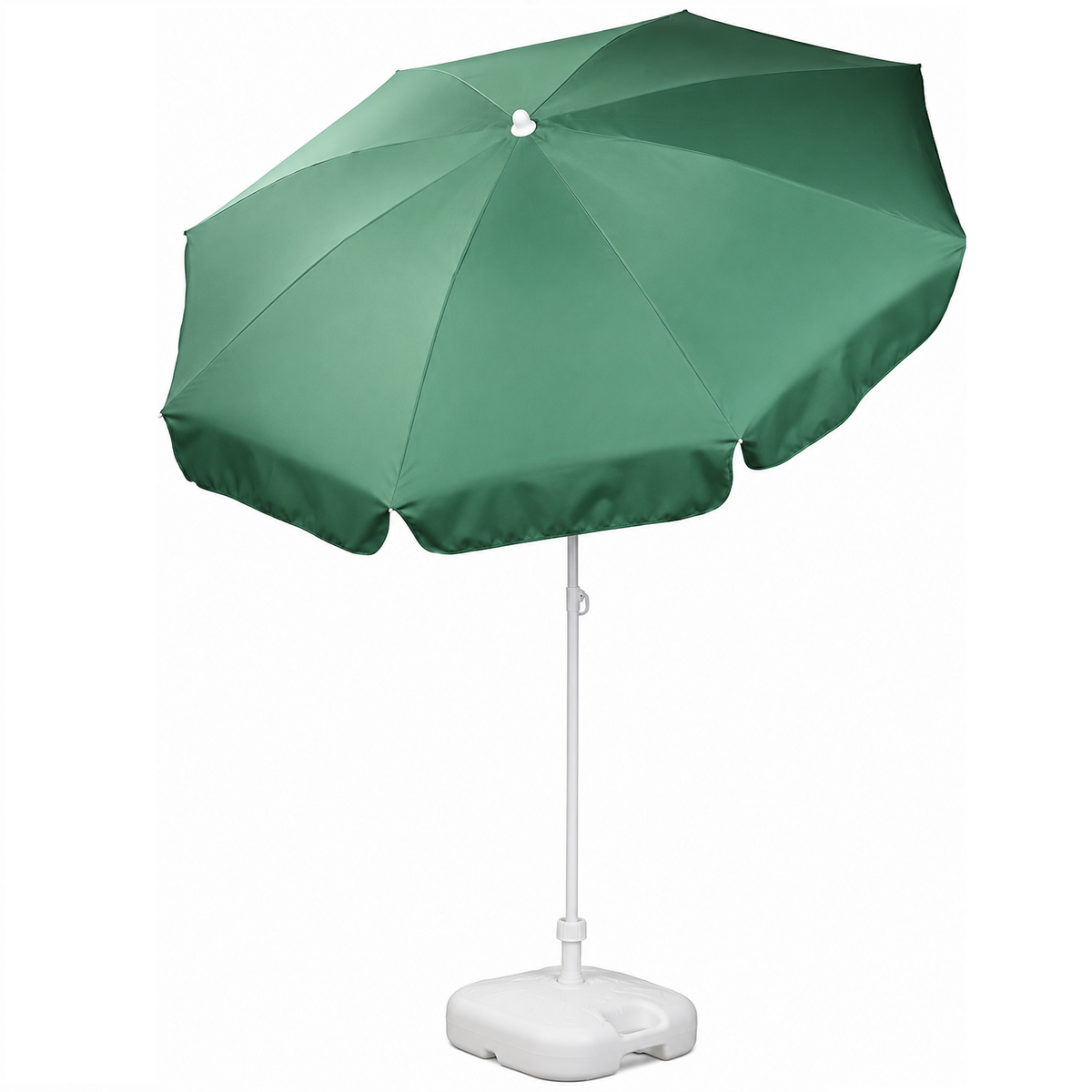 Patio Garden Beach Parasol Umbrella | 1.8m | Tilt Function | 10 Colours | Made in Italy
