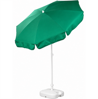 Patio Garden Beach Parasol Umbrella | 1.8m | Tilt Function | 10 Colours | Made in Italy