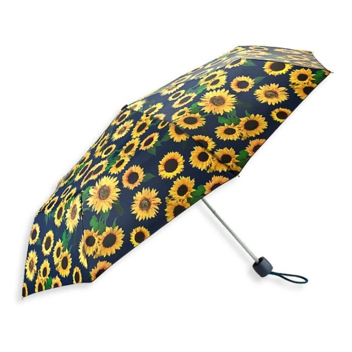 Fulton Minilite Folding Umbrella - Sunflower | Compact Handbag Size | Wind Resistant