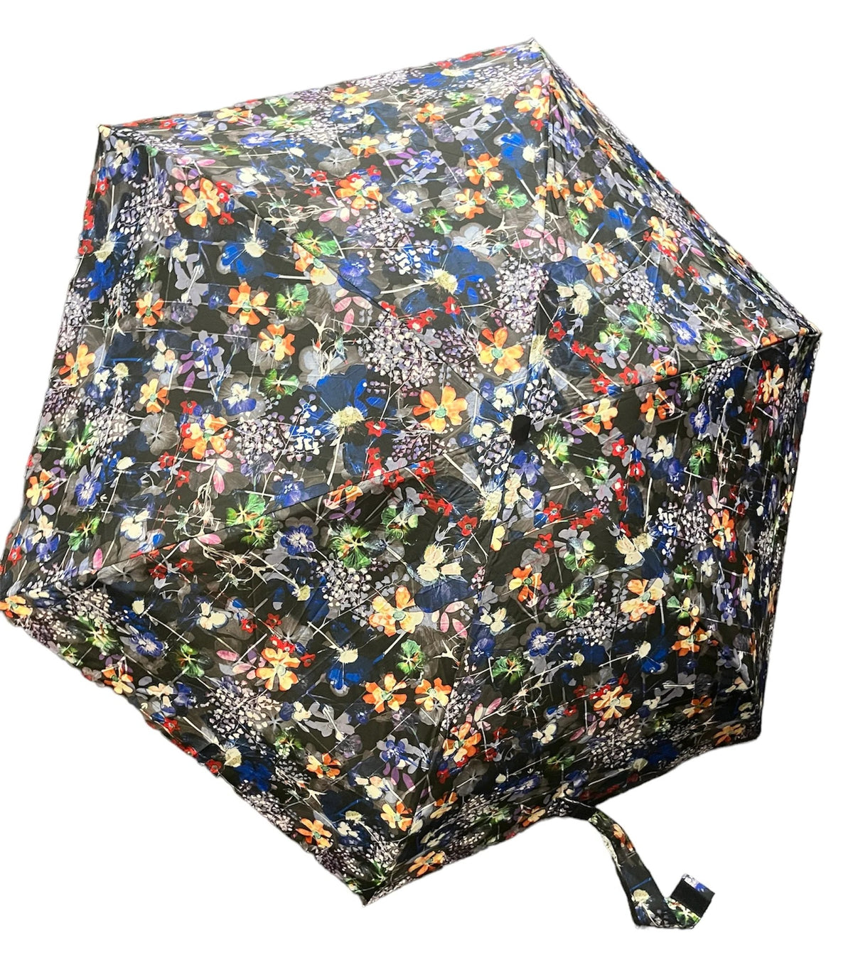 Fulton Tiny Compact Folding Umbrella - Digital Nature | Pocket Size 15cm | Just 160g