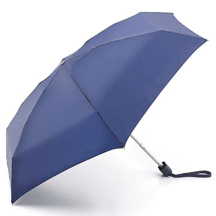 Fulton Tiny Compact Folding Umbrella - Navy | Pocket Size 15cm | Just 158g
