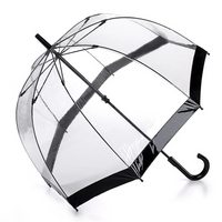 Fulton Birdcage Clear Dome Umbrella - Printed Promotional | MOQ 24 | Corporate Branding Available
