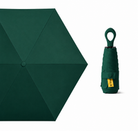 UW UPF 50+ Compact Travel Umbrella - Loop Hook