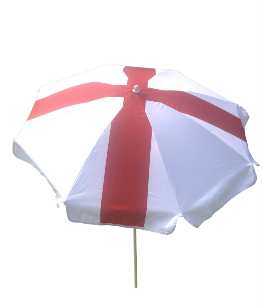 Patio / Garden / Beach Parasol Umbrella - Union Jack or St Georges Cross