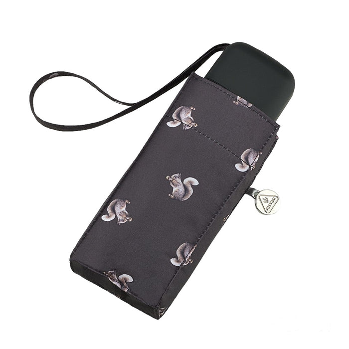 Fulton 'Tiny' Compact Folding Umbrella - Sidney Squirrel - Umbrellaworld
