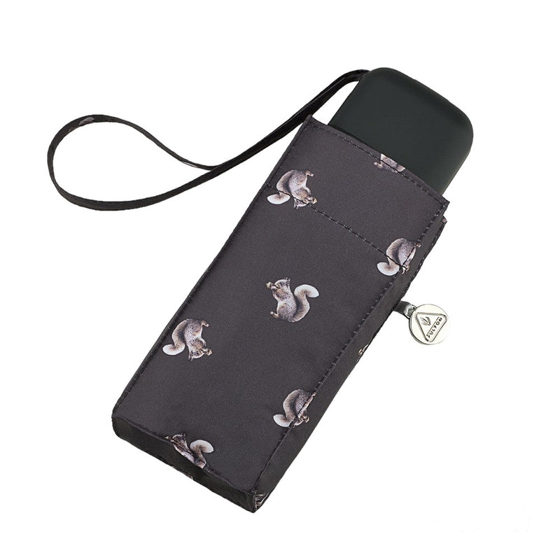 Fulton 'Tiny' Compact Folding Umbrella - Sidney Squirrel - Umbrellaworld