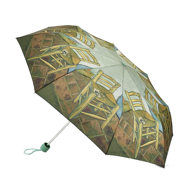National Gallery Minilite Folding Umbrella - Van Gogh's Chair - Umbrellaworld