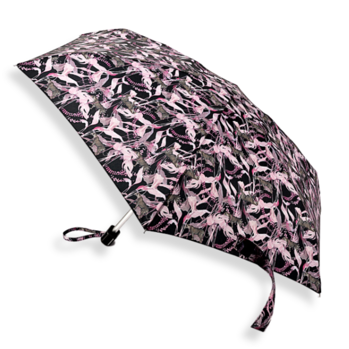 Fulton 'Tiny' Compact Folding Umbrella - OTT Leopard