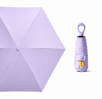 UW UPF 50+ Compact Travel Umbrella - Loop Hook