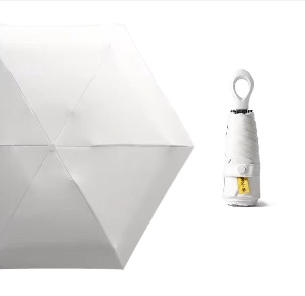 UW UPF 50+ Compact Travel Umbrella - Loop Hook