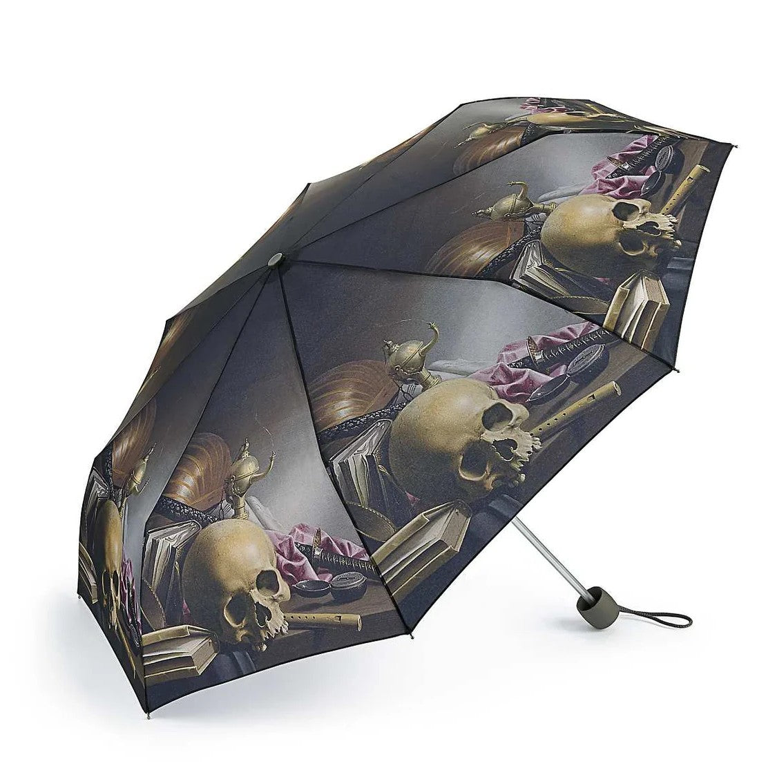 National Gallery x Fulton Minilite Umbrella - Steenwyck Still Life | Compact Art Print | Wind Resistant