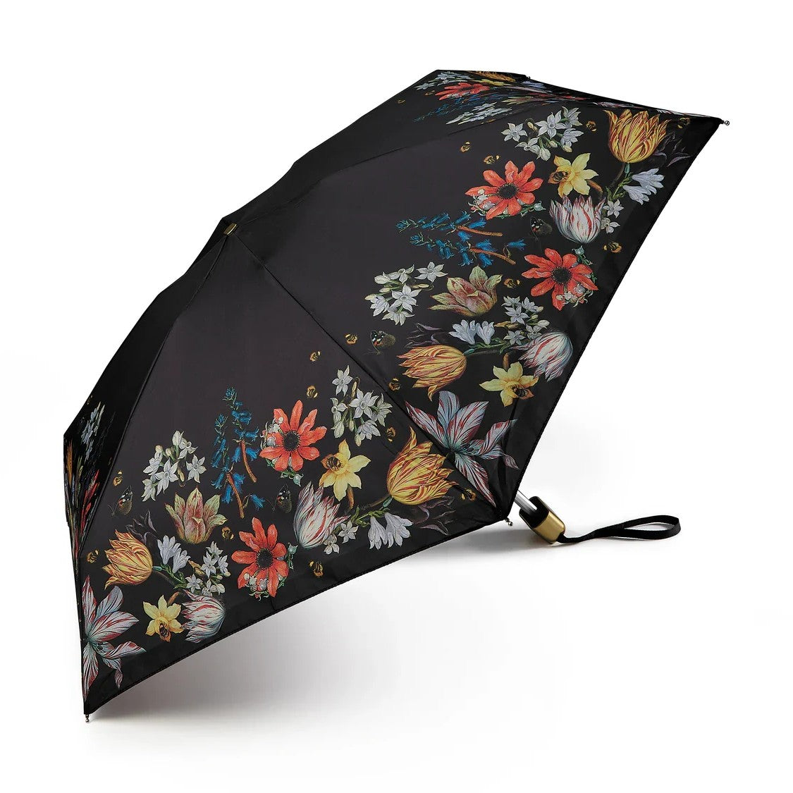 National Gallery x Fulton Tiny UV Umbrella - Botanic Medley | UPF 50+ Art Print | Just 160g