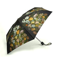 National Gallery Tiny Folding Umbrella - Bosschaert the Elder | Pocket Size 15cm | Art Print