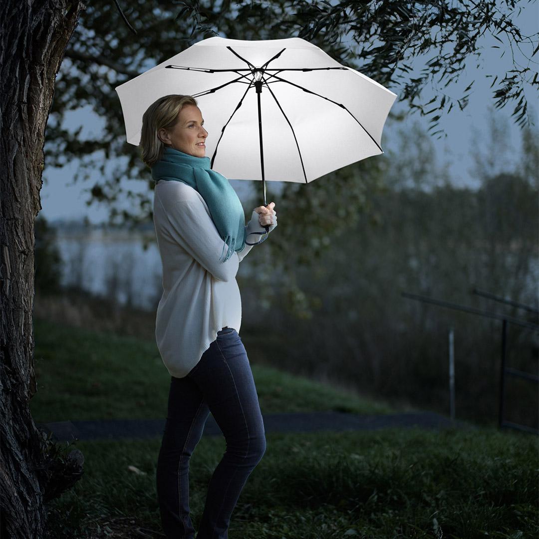 Oversize FARE Skylight Folding Umbrella | 6 Colours | 105cm Canopy | Custom Print