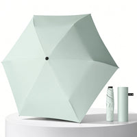 UW UPF 50+ Lightest Slimline Travel Umbrella | Just 150g | Sun & Rain Protection | 91cm Canopy