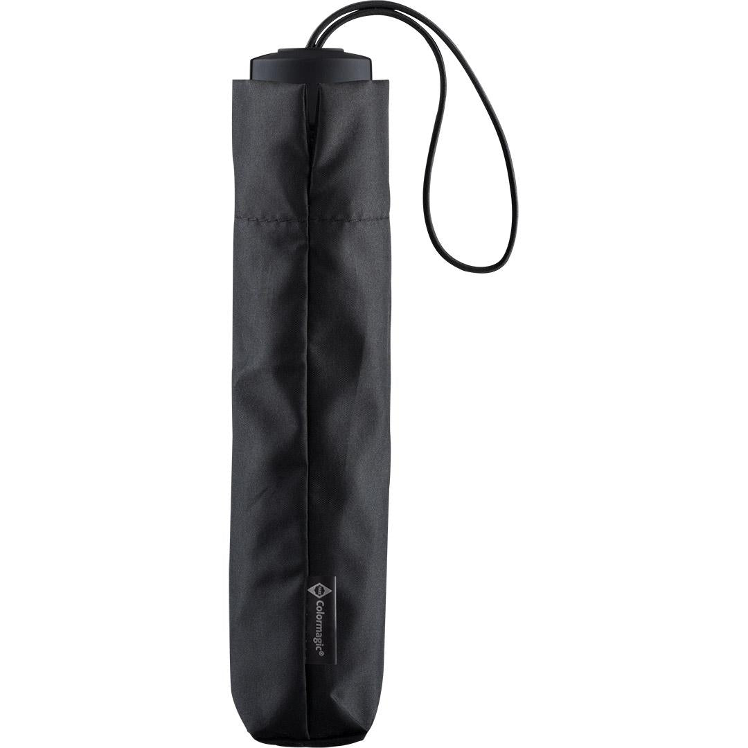 Colormagic Folding Umbrella | Black | 98cm Canopy | Custom Print