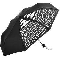 Colormagic Folding Umbrella | Black | 98cm Canopy | Custom Print