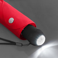 Safebrella LED Light Folding Umbrella | 4 Colours | 98cm Canopy | Custom Print