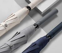 Shadow Fibreglass  Auto Windproof Golf Umbrella