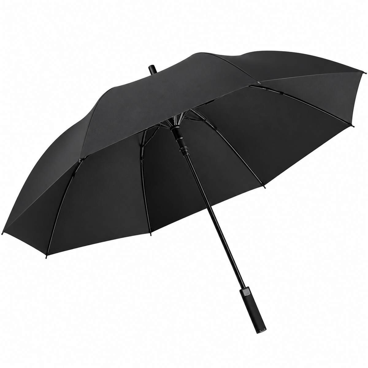 Business Fibreglass Auto Windproof Golf Umbrella | 134cm Canopy | Colour-Match Sleeve