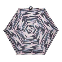 Totes ECO Tiny X-tra Strong Folding Umbrella - Mini Striped Clouds - detail view - Umbrella World