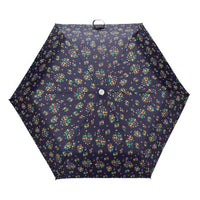Totes ECO Tiny X-tra Strong 5 Section Folding Umbrella - Mini Flower Stems