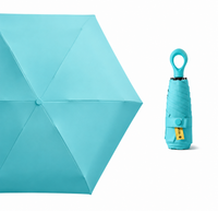 UW UPF 50+ Compact Travel Umbrella - Loop Hook