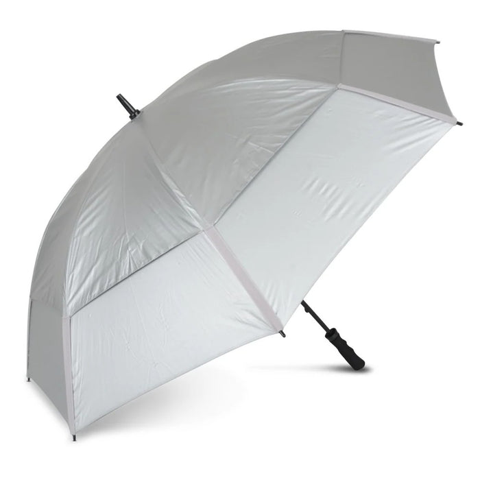 GustBuster UV Sun Protection Golf Umbrella - Silver