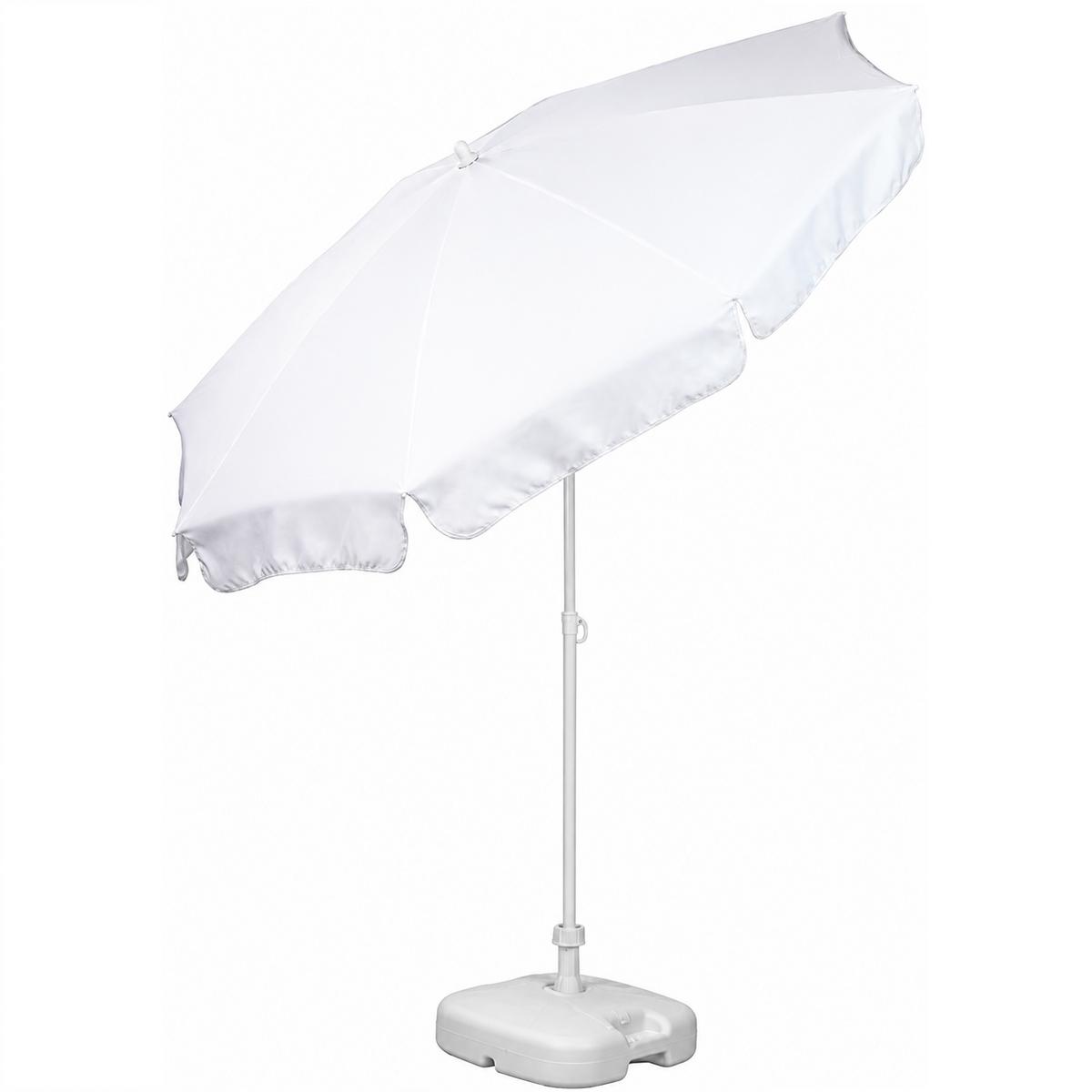 Patio Garden Beach Parasol Umbrella | 1.8m | Tilt Function | 10 Colours | Made in Italy