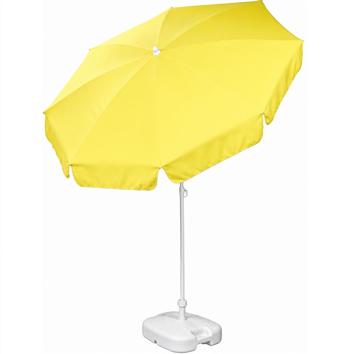 Patio Garden Beach Parasol Umbrella | 1.8m | Tilt Function | 10 Colours | Made in Italy