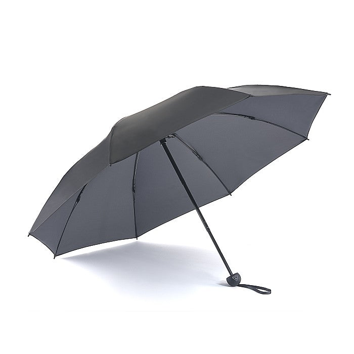 Fulton "Invertor" Black & Grey Folding Umbrella - UV - Umbrellaworld
