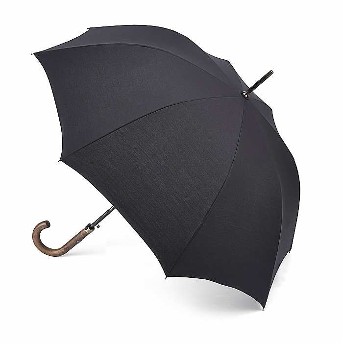 Fulton Mayfair, High Performance, Black, Gents Walking Umbrella - Umbrellaworld