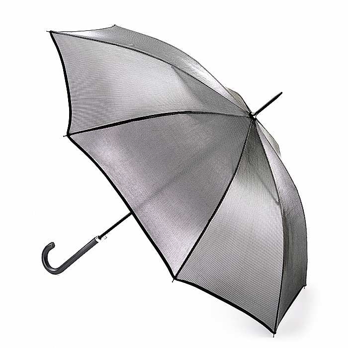 Ladies Walking Umbrella Kew 'Silver Iridescent' by Fulton - Umbrellaworld