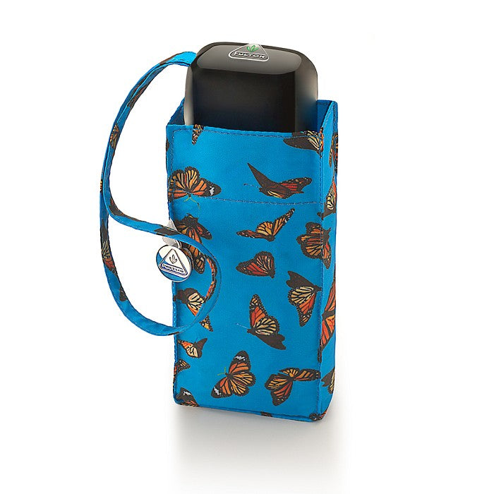 Fulton 'Tiny' Compact Folding Umbrella - Monarch Butterflies - Umbrellaworld