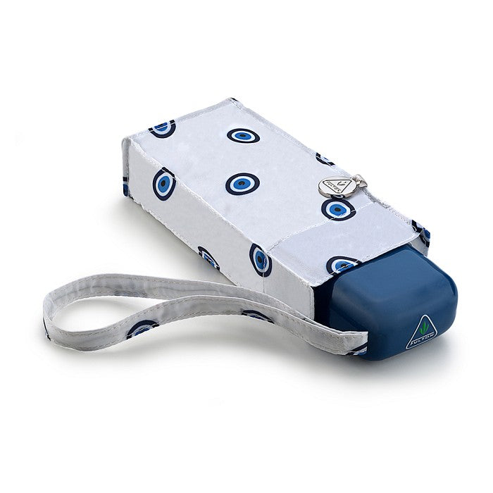 Fulton 'Tiny' Compact Folding Umbrella - Evil Eye