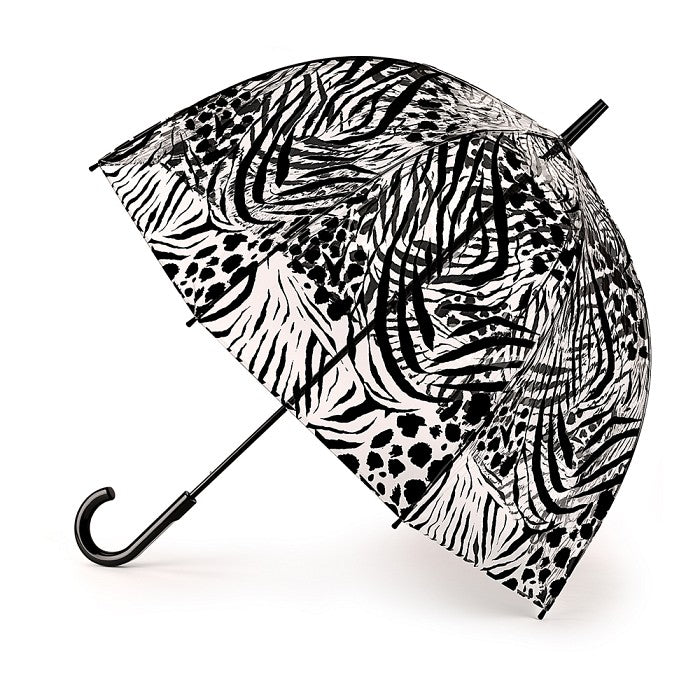 Fulton Birdcage Clear Dome Umbrella - Animal Mix - Umbrellaworld