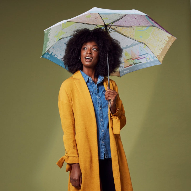 Fulton London Brollymap Folding Umbrella - Umbrellaworld