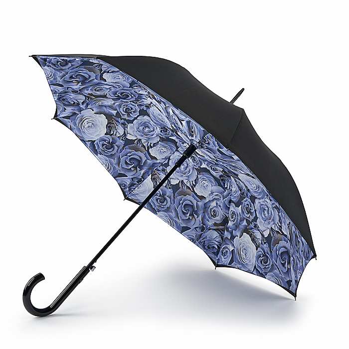 Fulton Bloomsbury Auto Walking Umbrella - Liquid Rose - Umbrellaworld