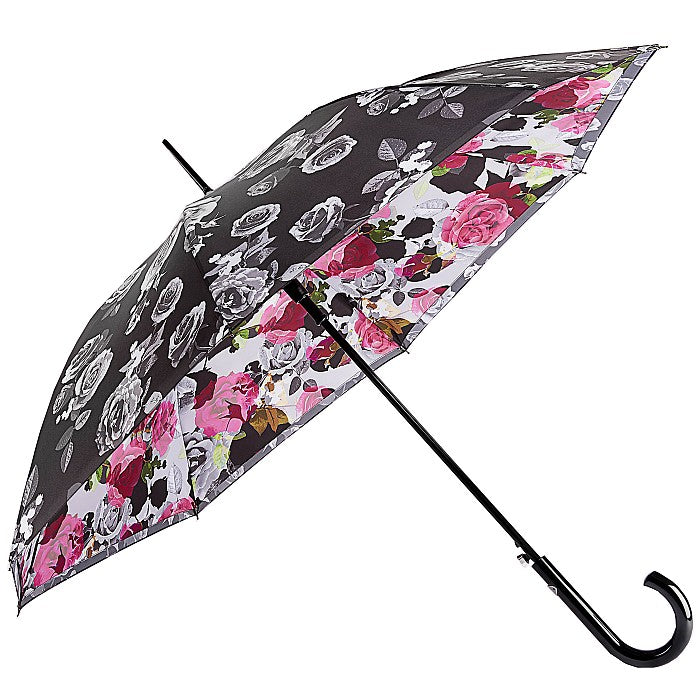 Bloomsbury Auto Walking Umbrella - Garden Party - Umbrellaworld