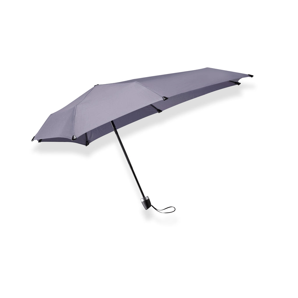 Senz Manual Folding Windproof Umbrella - Lavender Grey - Umbrellaworld