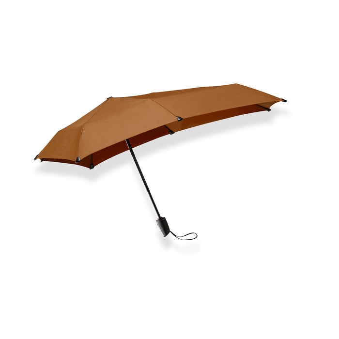 Senz Manual Folding Windproof Umbrella - Sudan Brown - Umbrellaworld